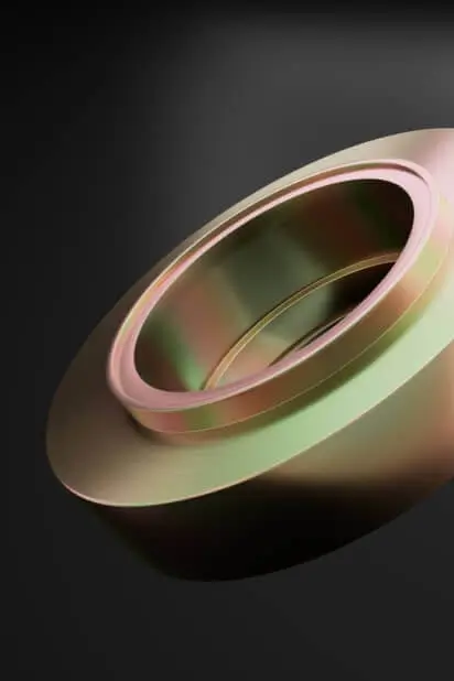 Piezas con zincado amarillo tropicalizado para alta resistencia.